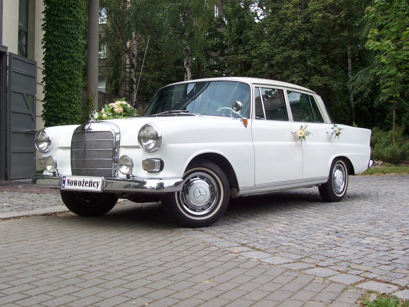 Mercedes W108 280SE - auto do ślubu